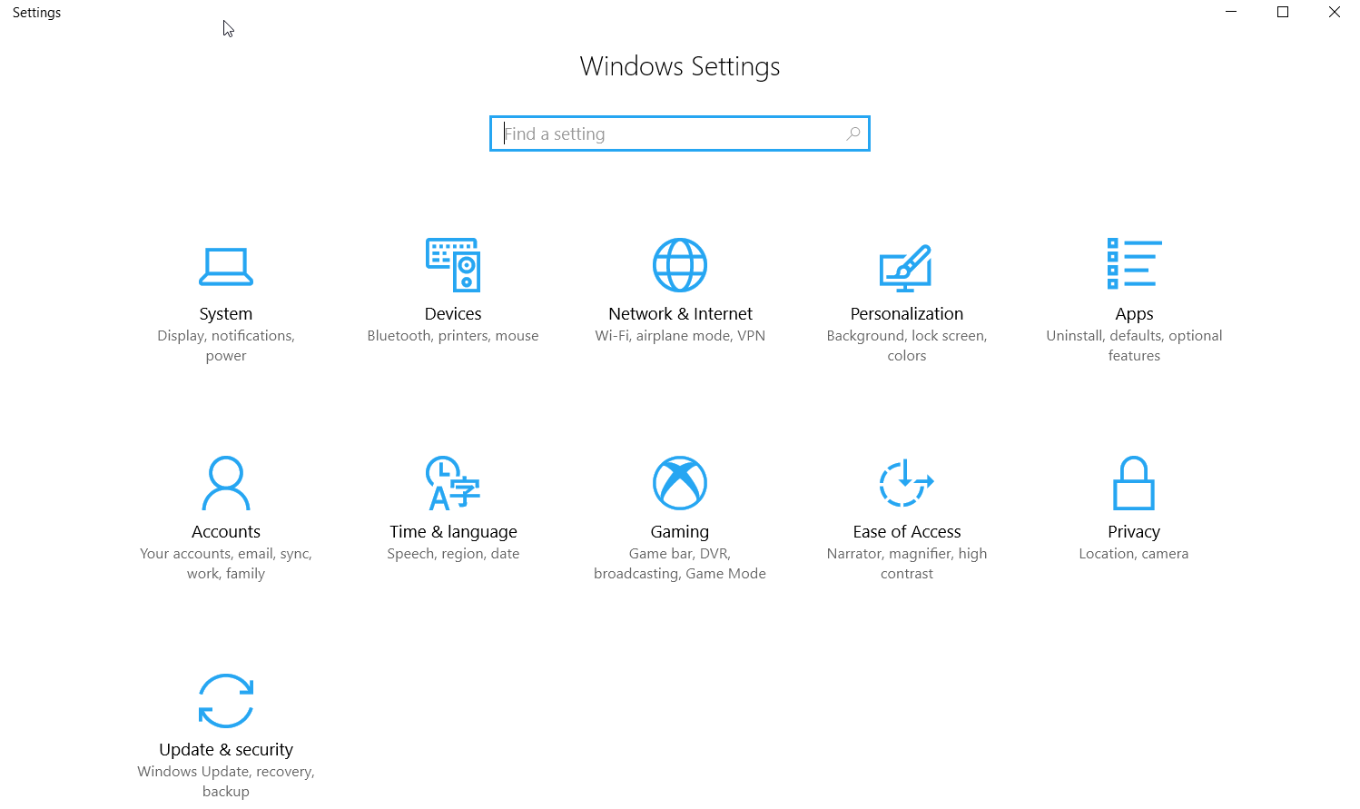 Disable Windows 10 Game Mode