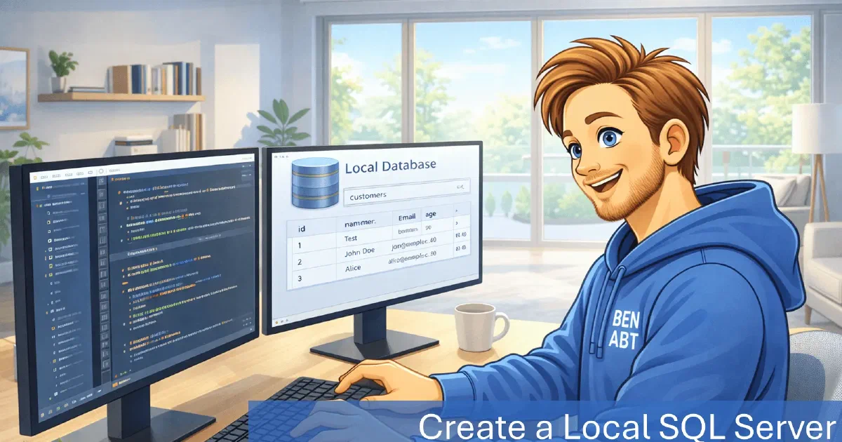Create a Local SQL Server Database File with .NET